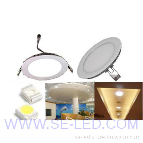 CE, RoHS, FCC 5W LED Panel Lighting Ultra-slim design